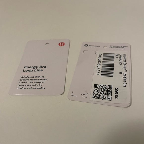 Lululemon energy bra longline - Picture 2 of 3